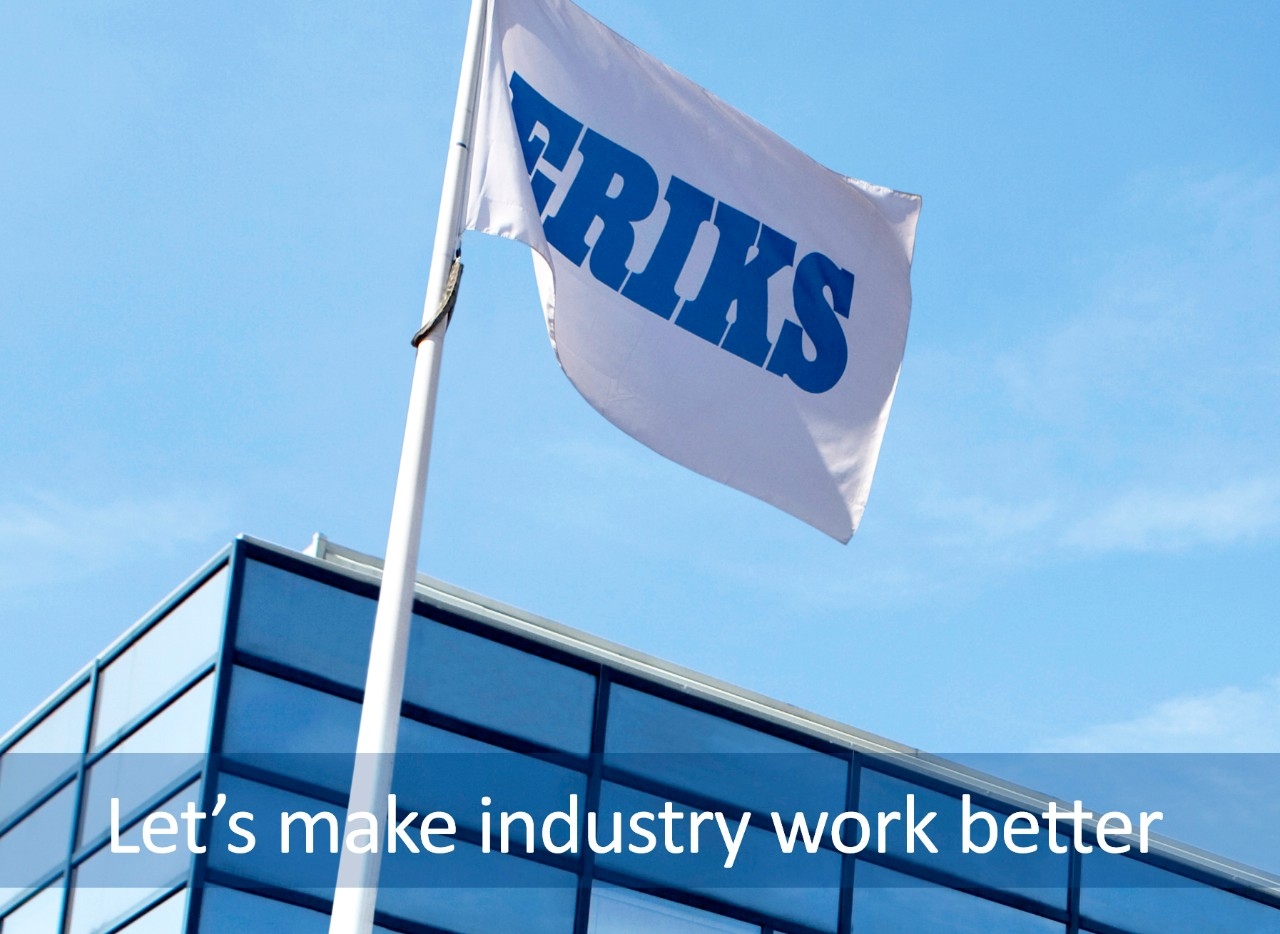 Aidons l'industrie à mieux travailler Drapeau ERIKS et baseline