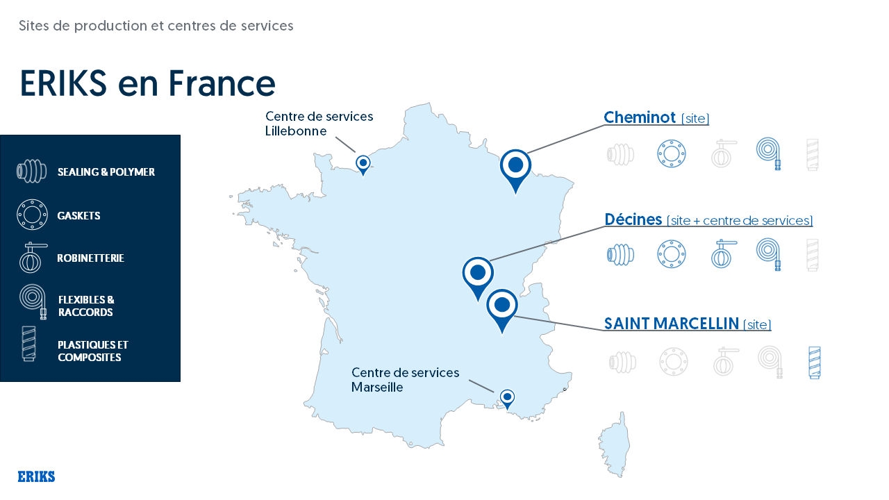 Ingénieurs ERIKS Contrôle qualité par ingénieurs ERIKS